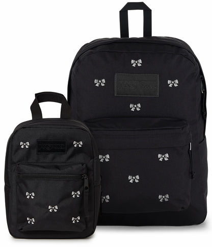 JanSport SuperBreak® Plus Embroidered Bows Black Set