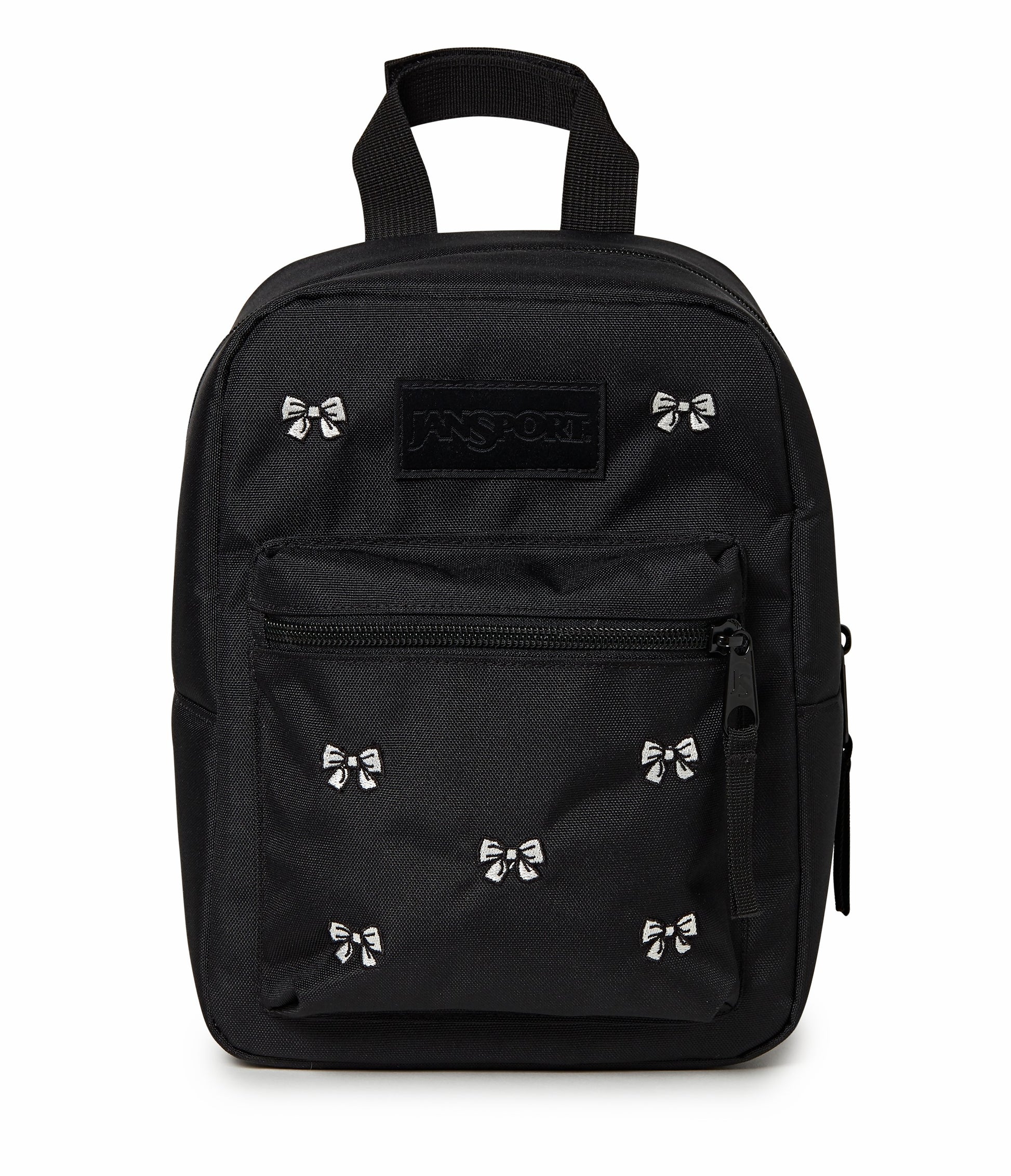 JanSport SuperBreak® Plus Embroidered Bows Black Set
